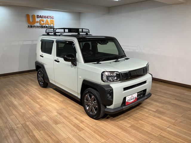 タフトＧターボ　クロムベンチャー／９インチＤＡ／Ｐモニター／ＥＴＣ走行１．６万ｋｍ／９インチディスプレイオーディオ／パノラマモニター／ＥＴＣ／ナビ連動前後ドラレコ／クルーズコントロール／前席シートヒーター／ＬＥＤヘッドライト・フォグランプ／オートエアコン／キーフリー（大阪府）の中古車