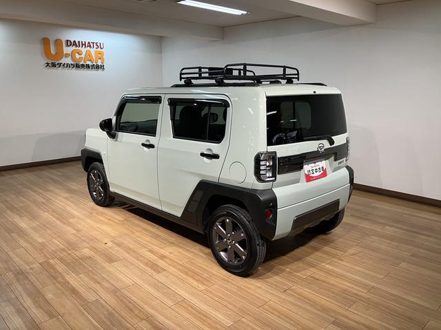 タフトＧターボ　クロムベンチャー／９インチＤＡ／Ｐモニター／ＥＴＣ走行１．６万ｋｍ／９インチディスプレイオーディオ／パノラマモニター／ＥＴＣ／ナビ連動前後ドラレコ／クルーズコントロール／前席シートヒーター／ＬＥＤヘッドライト・フォグランプ／オートエアコン／キーフリー（大阪府）の中古車