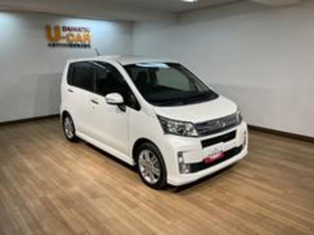 ムーヴカスタム　ＲＳ　ＳＡ／認定中古車／１年保証／ナビ／Ｂカメラ１年保証距離無制限保証　車検整備渡し　フルセグナビ　バックカメラ　キーフリー　ＭＯＭＯ社製ステアリング　オートライト　ＥＴＣ　トップシェイドガラス　ＬＥＤヘッドライト　１５インチアルミホイール（大阪府）の中古車