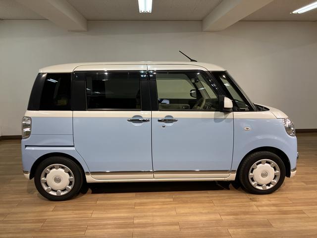 ムーヴキャンバスＸリミテッドメイクアップ　ＳＡIII　ナビ／バックカメラ１年間距離無制限保証／ナビ／ワンセグ／バックカメラ／ＥＴＣ／ＬＥＤフォグランプ／両側電動スライドドア／オートライト／プッシュボタンスタート／スマートキー／衝突軽減ブレーキ／運転席シートリフター（大阪府）の中古車