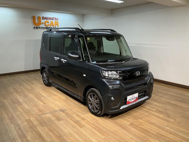 タントファンクロス 大画面10インチナビ付きスマートアシスト 純正10インチメモリーナビ バックカメラ ETC車載器 両側電動スライドドア 前席シートヒーター 電動パーキングブレーキ オートエアコン キーフリーシステム LEDヘッドライト(大阪府)の中古車