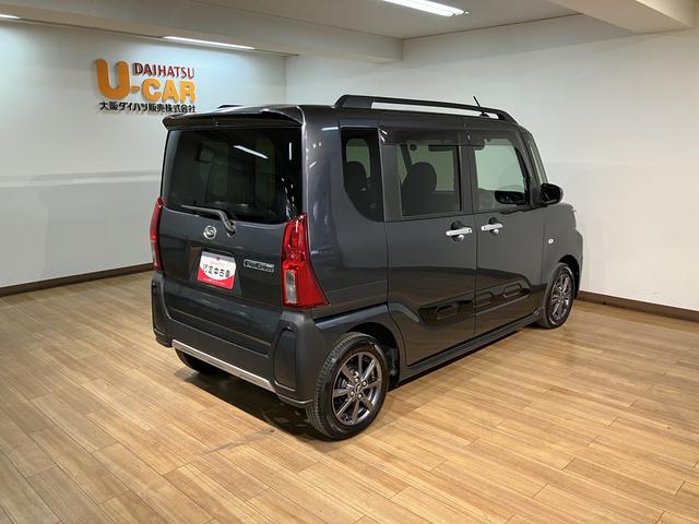 タントファンクロス 大画面10インチナビ付きスマートアシスト 純正10インチメモリーナビ バックカメラ ETC車載器 両側電動スライドドア 前席シートヒーター 電動パーキングブレーキ オートエアコン キーフリーシステム LEDヘッドライト(大阪府)の中古車