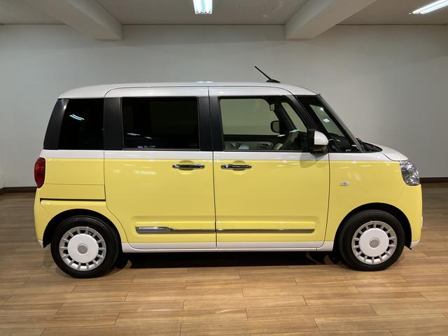 ムーヴキャンバスストライプスＧ／９インチディスプレイオーディオ／パノラマ／走行３．４万キロ／９インチディスプレイオーディオ／ＨＤＭＩ／ＢＬＵＥＴＯＯＴＨ／パノラマカメラ／置くだけ充電／Ｂカメラ／前後ドラレコ／ＥＴＣ／両側電動スライドドア／電動パーキングブレーキ／スマートキー（大阪府）の中古車