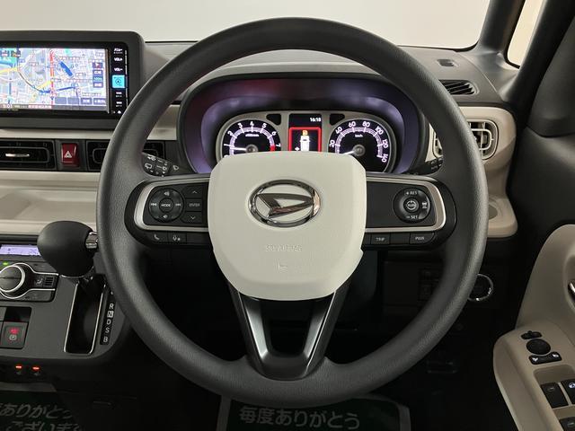 ムーヴキャンバスストライプスGターボ R8年式/ACC/ナビ/バックカメラ/サポカーSワイド適合 USB接続端子 電動パーキングブレーキ シートヒーター 両側オートスライドドア Pスタート 全車速追従機能付ACC ホッとカップホルダー キーフリー(大阪府)の中古車