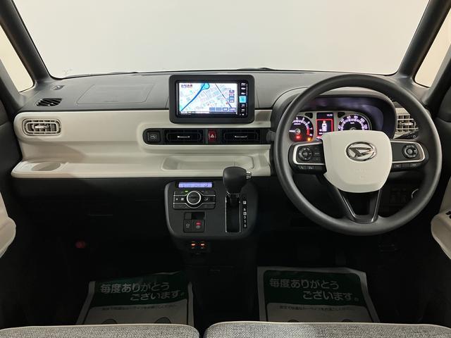 ムーヴキャンバスストライプスGターボ/届出済未使用車/25年モデルナビ届出済未使用車/25年モデルナビ/バックカメラ/クルーズコントロール/前席シートヒーター/電動パーキングブレーキ/両側パワースライドドア/LEDヘッドライト・フォグランプ/オートエアコン/キーフリー(大阪府)の中古車