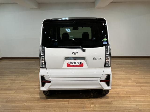 タントカスタムＲＳ／１年保証／ターボ／ナビ／ＥＴＣ／電動スライド１年間走行距離無制限保証／衝突軽減ブレーキ／ダイハツ認定中古車／ターボエンジン／純正ナビ／ＥＴＣ／両側電動スライドドア／シートヒーター／ＬＥＤヘッドライト・フォグ／１５インチアルミ／Ｂｌｕｅｔｏｏｔｈ（大阪府）の中古車