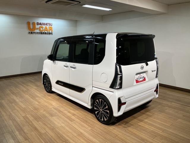 タントカスタムＲＳ／１年保証／ターボ／ナビ／ＥＴＣ／電動スライド１年間走行距離無制限保証／衝突軽減ブレーキ／ダイハツ認定中古車／ターボエンジン／純正ナビ／ＥＴＣ／両側電動スライドドア／シートヒーター／ＬＥＤヘッドライト・フォグ／１５インチアルミ／Ｂｌｕｅｔｏｏｔｈ（大阪府）の中古車