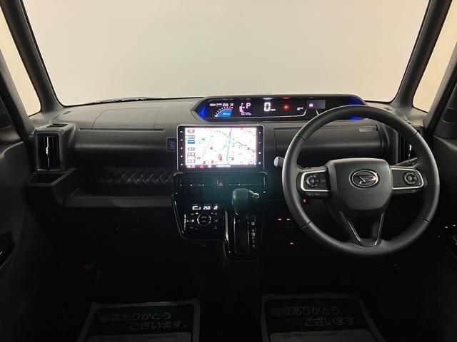 タントカスタムＲＳスタイルセレクション　９インチナビ／バックカメラターボ／９インチナビ／Ｂｌｕｅｔｏｏｔｈ／ＥＴＣ／バックカメラ／ナビ連動前後ドラレコ／クルコン／両側電動スライドドア／コーナーセンサー／プッシュボタンスタート／スマートキー／スマートアシスト／（大阪府）の中古車