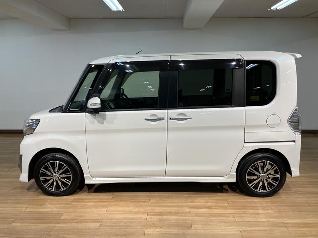 タントカスタムX トップエディションSAII/1年保証/車検整備渡サポカーSベーシック+適合 1年間走行距離無制限保証 車検整備渡し Bluetooth機能外品フルセグナビ 左側パワースライドドア キーフリー チルトステアリング 運転席シートリフター LEDヘッド(大阪府)の中古車