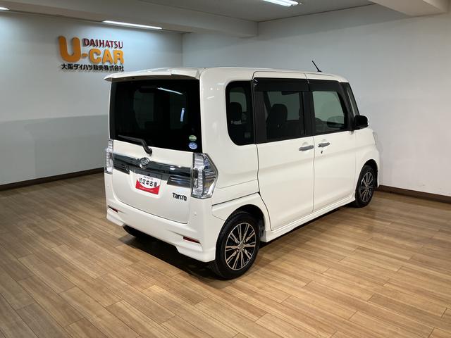 タントカスタムX トップエディションSAII/1年保証/車検整備渡サポカーSベーシック+適合 1年間走行距離無制限保証 車検整備渡し Bluetooth機能外品フルセグナビ 左側パワースライドドア キーフリー チルトステアリング 運転席シートリフター LEDヘッド(大阪府)の中古車