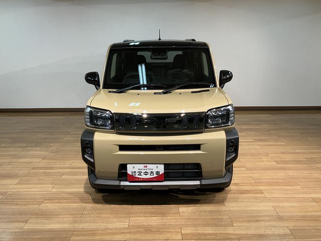タフトＧ　ダーククロムベンチャー令和７年式届出済未使用車　スカイフィールトップ　ＬＥＤヘッドライト　クルーズコントロール　シートヒーター　プッシュスタート　スマートキー　スマアシ　電動パーキングブレーキ（大阪府）の中古車