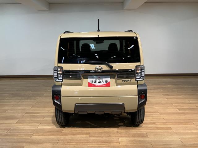 タフトＧ　ダーククロムベンチャー令和７年式届出済未使用車　スカイフィールトップ　ＬＥＤヘッドライト　クルーズコントロール　シートヒーター　プッシュスタート　スマートキー　スマアシ　電動パーキングブレーキ（大阪府）の中古車