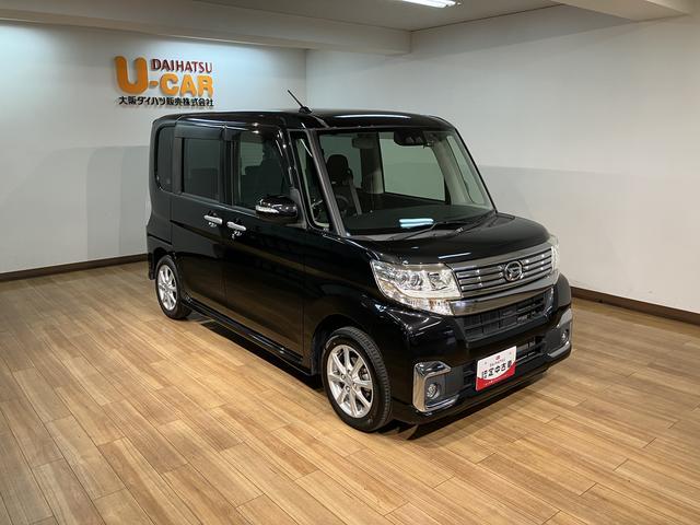 タントカスタムX SAIII/1年保証/3万キロ/ナビ/ドラレコ/1年間走行距離無制限保証/ダイハツ認定中古車/3万キロ/衝突軽減ブレーキ/ナビ/ドラレコ/電動スライドドア/シートヒーター/スマートキー/オートエアコン/LEDヘッドライト・フォグ/Bluetooth(大阪府)の中古車