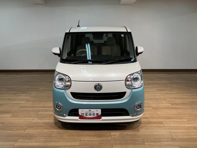 ムーヴキャンバスＧメイクアップＶＳ　ＳＡIII　Ｒ３年式／ナビ／全方位カメラスマートアシストＩＩＩ　ＬＥＤヘッドライト／フォグ　ナビ　パノラマカメラ　オートエアコン　パワーウィンドウ　電動格納ミラー　置き楽ボックス　両側電動スライドドア（大阪府）の中古車