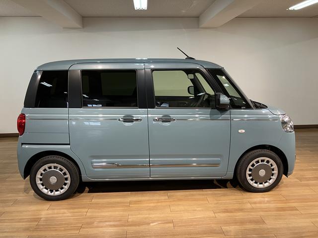 ムーヴキャンバスセオリーＧターボ／新車保証継承／純正ナビ付／クルコン／ＬＥＤ新車保証継承／ダイハツ認定中古車／衝突軽減ブレーキ／純正ナビ／ターボエンジン／クルーズコントロール／バックカメラ／シートヒーター／スマートキー／オートエアコン／ＬＥＤヘッドライト／Ｂｌｕｅｔｏｏｔｈ／（大阪府）の中古車