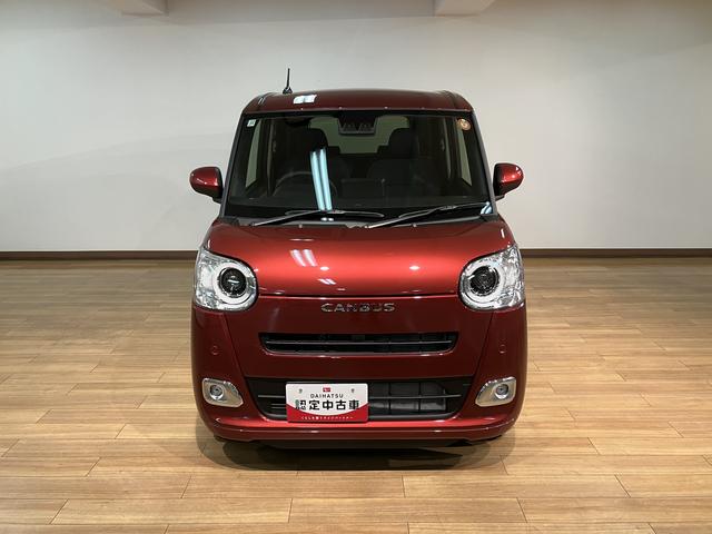 ムーヴキャンバスセオリーＧ　Ｒ７年式／ナビ／バックカメラ／走行３２ｋｍ走行無制限１年保証　両側電動スライドドア　バックカメラ　前後コーナーセンサー　前席シートヒーター　ホッとカップホルダー　オートマチックハイビーム　ＬＥＤヘッドライト　スマートキー（大阪府）の中古車