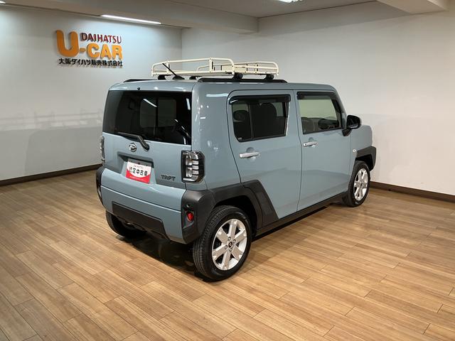 タフトＧ／認定中古車／１年保証／車検整備渡し／純正ナビ／Ｂカメラ／サポカーＳワイド適合　フルセグナビ　バックカメラ　ＵＳＢ　Ｆシートヒーター　オートライト　ＴＶコン　電動パーキングブレーキ　オートブレーキホールド　前後コーナーセンサー　ＬＥＤヘッドライト　アルミ（大阪府）の中古車