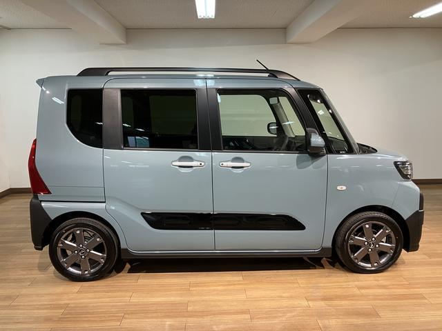 タントファンクロスターボリミテッド 令和8年式/走行16k/ETCターボ車/令和8年式/走行16キロ/新車保証継承/アダプティブクルーズ/ETC/LEDヘッドライト/衝突軽減ブレーキ/15インチアルミホイール/両側パワースライドドア/キーフリー/(大阪府)の中古車