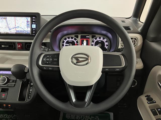 ムーヴキャンバスストライプスG/届出済未使用車/R8年式/25年モデルナビ届出済未使用車/R8年式/走行20Km/25年モデルナビ/バックカメラ/ステアリングスイッチ/前席シートヒーター/両側パワースライドドア/LEDヘッドライト・フォグランプ/オートエアコン/キーフリー(大阪府)の中古車