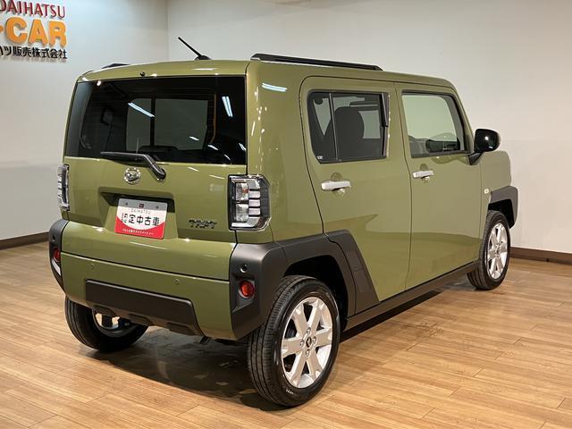 タフトG/認定中古車/R8年式/純正ナビ/クルコン/電動Pブレーキ届出済み未使用車/R8年式/ダイハツ認定中古車/衝突軽減ブレーキ/純正ナビ/クルーズコントロール/ガラスルーフ/スマートキー/オートエアコン/電動パーキングブレーキ/Bluetooth/フルセグ/(大阪府)の中古車