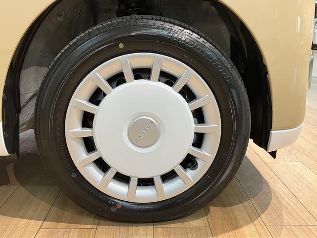 ムーヴキャンバスストライプスG 届出済未使用車届出済未使用車/新車保証継承/スマートアシスト/両側電動スライドドア/LEDヘッドライト/キーフリーキー/プッシュボタンスタート/前席シートヒーター/電動パーキング/バックカメラ(大阪府)の中古車