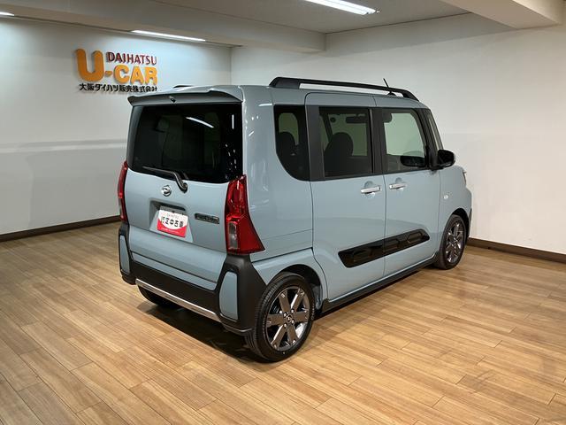タントファンクロスターボリミテッド 令和8年式/走行11キロ/ターボ車/令和8年式/走行11キロ/新車保証継承/アダプティブクルーズコントロール/LEDヘッドライト/衝突軽減ブレーキ/ETC/15インチアルミホイール/両側パワースライドドア(大阪府)の中古車