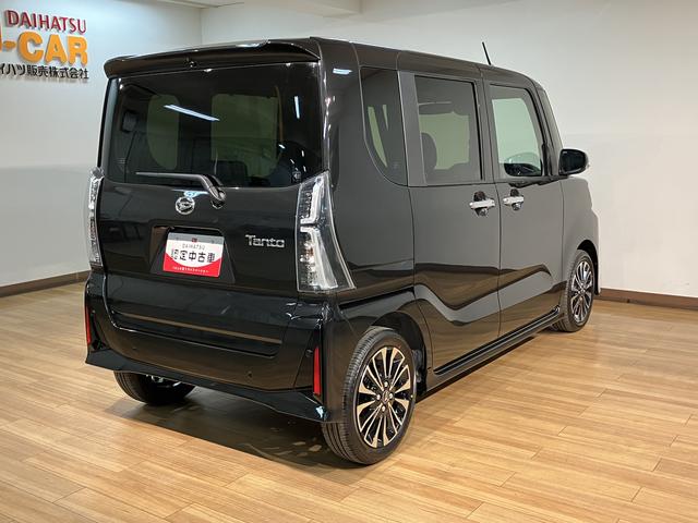 タントカスタムＲＳリミテッド　令和８年式／走行６キロ／ターボ車令和８年式／走行６キロ／新車保証継承／ターボ／両側パワースライドドア／キーフリー／ＬＥＤヘッドライト／衝突軽減ブレーキ／アダプティブクルーズコントロール／ＥＴＣ／１５インチアルミ／電動パーキング（大阪府）の中古車