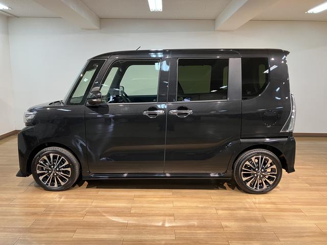 タントカスタムＲＳリミテッド　令和８年式／走行６キロ／ターボ車令和８年式／走行６キロ／新車保証継承／ターボ／両側パワースライドドア／キーフリー／ＬＥＤヘッドライト／衝突軽減ブレーキ／アダプティブクルーズコントロール／ＥＴＣ／１５インチアルミ／電動パーキング（大阪府）の中古車