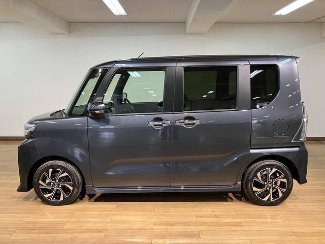 タントカスタムＸリミテッド　届出済未使用車　ナビ届出済未使用車／新車保証継承／スマートアシスト／クルーズコントロール／純正ナビ／Ｂｌｕｅｔｏｏｔｈ機能／バックカメラ／ＥＴＣ車載器／前席シートヒーター／電動パーキング／両側電動スライドドア／キーフリー（大阪府）の中古車