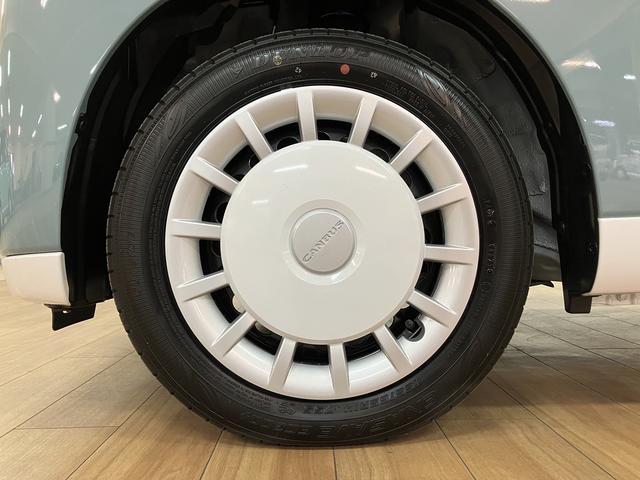 ムーヴキャンバスストライプスGターボ令和7年式届出済未使用車 ターボ 両側電動スライドドア LEDヘッドライト バックカメラ クルーズコントロール シートヒーター キーフリーシステム プッシュスタート スマートアシスト(大阪府)の中古車