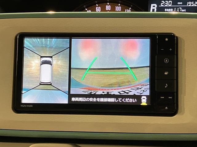 ムーヴキャンバスＧホワイトアクセントリミテッド　ＳＡIII　ナビ／ＰカメラスマートアシストＩＩＩ　ＬＥＤヘッドライト／フォグ　ナビ　パノラマカメラ　ドライブレコーダー　オートエアコン　両側電動スライドドア　キーフリー　盗難防止セキュリティアラーム（大阪府）の中古車