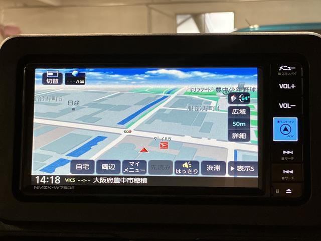 ムーヴX ナビ/LEDヘッドライト/片側電動スライドドア/1年間走行距離無制限保証/走行0.3万キロ/ナビ/フルセグTV/Bluetooth/LEDヘッドライト/スマートキー/片側電動スライドドア/オートライト/電子パーキング/コーナーセンサー/(大阪府)の中古車