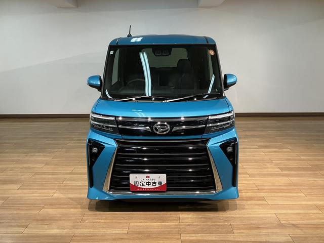 タントカスタムＲＳ　純正ナビ　シートヒーター　届出済未使用車届出済未使用車・ターボエンジン・純正メモリーナビ・バックカメラ・シートヒーター・両側電動スライドドア・電動パーキング・ＬＥＤヘッドライト・ＬＥＤフォグランプ・衝突回避支援ブレーキ・誤発進抑制機能（大阪府）の中古車