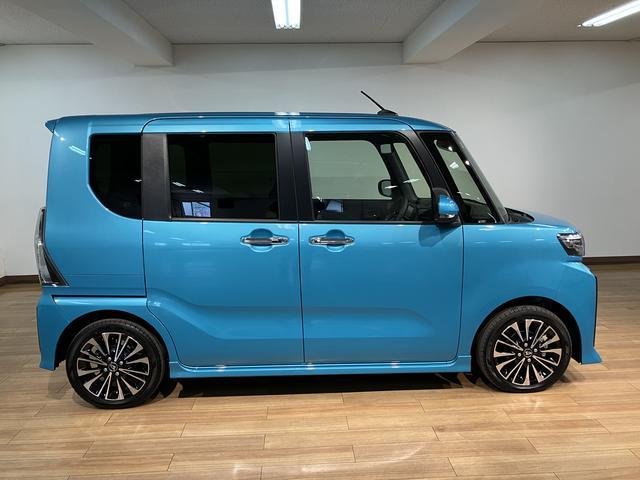 タントカスタムＲＳ　純正ナビ　シートヒーター　届出済未使用車届出済未使用車・ターボエンジン・純正メモリーナビ・バックカメラ・シートヒーター・両側電動スライドドア・電動パーキング・ＬＥＤヘッドライト・ＬＥＤフォグランプ・衝突回避支援ブレーキ・誤発進抑制機能（大阪府）の中古車