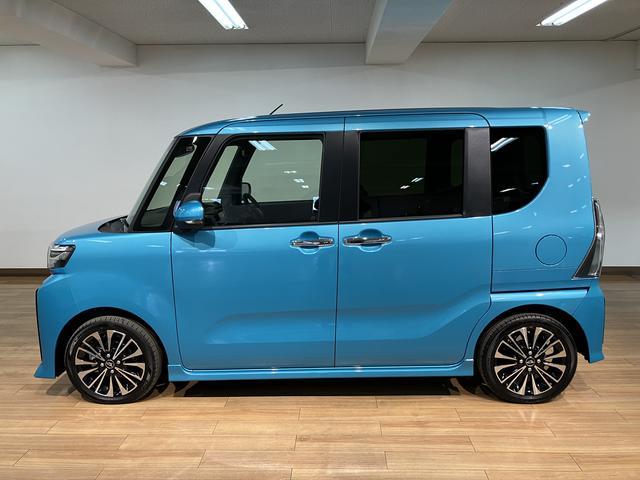 タントカスタムＲＳ　純正ナビ　シートヒーター　届出済未使用車届出済未使用車・ターボエンジン・純正メモリーナビ・バックカメラ・シートヒーター・両側電動スライドドア・電動パーキング・ＬＥＤヘッドライト・ＬＥＤフォグランプ・衝突回避支援ブレーキ・誤発進抑制機能（大阪府）の中古車