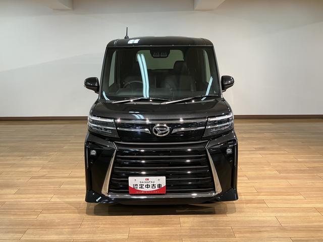 タントカスタムRSリミテッド クルーズコントロール 届出済未使用車届出済未使用車・ターボエンジン・オーディオレス・バックカメラ・ETC車載器・両側電動スライドドア・シートヒーター・電動パーキング・LEDヘッドライト・衝突回避支援ブレーキ・誤発進抑制機能(大阪府)の中古車
