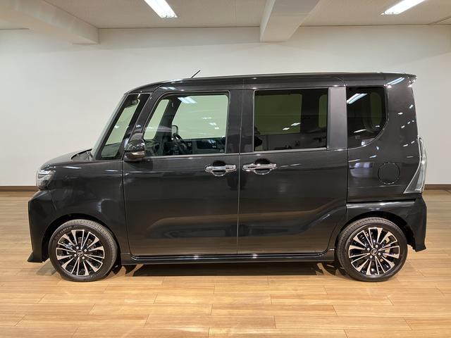 タントカスタムRSリミテッド クルーズコントロール 届出済未使用車届出済未使用車・ターボエンジン・オーディオレス・バックカメラ・ETC車載器・両側電動スライドドア・シートヒーター・電動パーキング・LEDヘッドライト・衝突回避支援ブレーキ・誤発進抑制機能(大阪府)の中古車