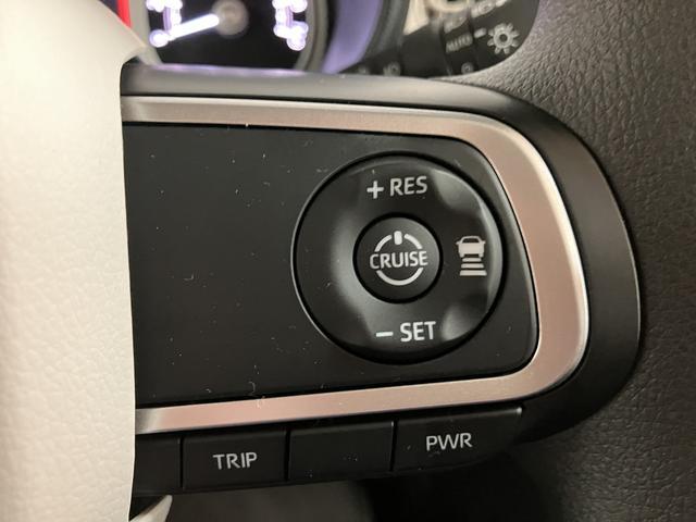 ムーヴキャンバスストライプスＧターボ　純正ナビ　バックカメラ　届出済未使用車届出済未使用車・ターボエンジン・純正メモリーナビ・バックカメラ・クルーズコントロール・シートヒーター・電動パーキング・両側電動スライドドア・ＬＥＤヘッドライト・衝突回避支援ブレーキ・誤発進抑制機能（大阪府）の中古車
