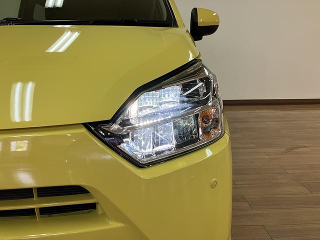 ミライースG SAIII LEDヘッドライト/スマートキー1年間走行距離無制限保証/走行9キロ/LEDヘッドライト/スマートキー/プッシュスタート/コーナーセンサー/オートライト/オートハイビーム/電動格納式ドアミラー/アルミホイール/運・助シートヒーター(大阪府)の中古車