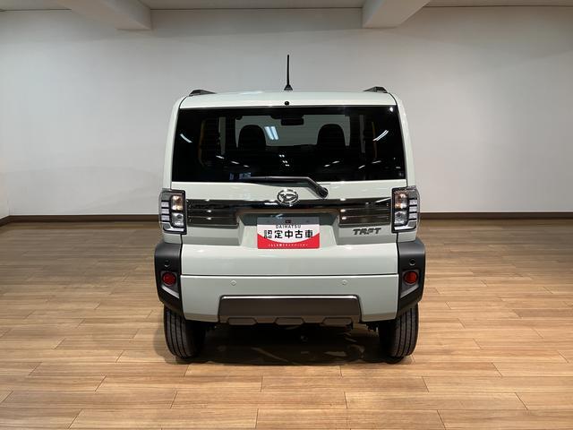 タフトGターボ ダーククロムベンチャー/純正ナビ/衝突軽減ブレーキ届出済み未使用車/ダイハツ認定中古車/衝突軽減ブレーキ/純正ナビ/バックカメラ/クルーズコントロール/シートヒーター/スマートキー/オートエアコン/ガラスルーフ/15インチアルミ/Bluetooth/(大阪府)の中古車