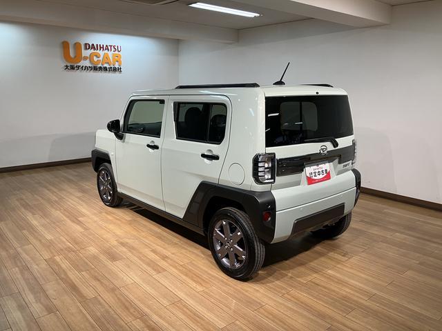 タフトGターボ ダーククロムベンチャー/純正ナビ/衝突軽減ブレーキ届出済み未使用車/ダイハツ認定中古車/衝突軽減ブレーキ/純正ナビ/バックカメラ/クルーズコントロール/シートヒーター/スマートキー/オートエアコン/ガラスルーフ/15インチアルミ/Bluetooth/(大阪府)の中古車