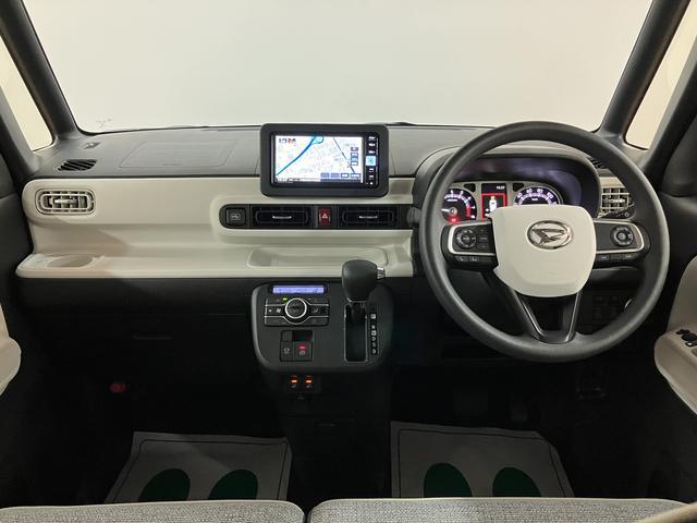 ムーヴキャンバスストライプスＧターボ　Ｒ８年式／ナビ／ＡＣＣ／サポカーＳワイド適合　ＵＳＢ接続端子　電動パーキングブレーキ　シートヒーター　両側オートスライドドア　Ｐスタート　全車速追従機能付ＡＣＣ　ホッとカップホルダー　キーフリー（大阪府）の中古車
