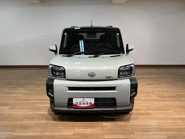 タフトＧターボ　Ｒ８年式／ナビ／バックカメラ／ガラスルーフスカイフィールトップ　アダプティブクルーズコントロール　ＬＥＤヘッド／フォグ　運／助シートヒーター　プッシュボタンスタート　キーフリー　電動パーキングブレーキ　バックカメラ　１５インチアルミホイール（大阪府）の中古車