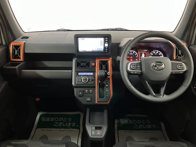 タフトＧターボ　Ｒ８年式／ナビ／バックカメラ／ガラスルーフスカイフィールトップ　アダプティブクルーズコントロール　ＬＥＤヘッド／フォグ　運／助シートヒーター　プッシュボタンスタート　キーフリー　電動パーキングブレーキ　バックカメラ　１５インチアルミホイール（大阪府）の中古車