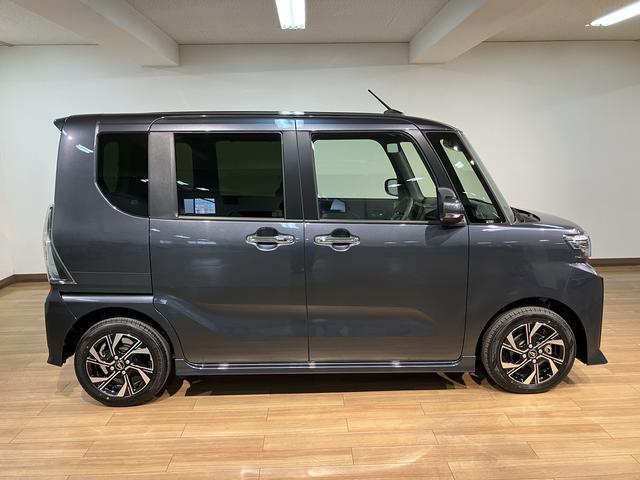 タントカスタムＸリミテッド　鑑定書／Ｒ８登録済み未使用車走行２０キロ／新車保証付き／衝突軽減ブレーキ／コーナーセンサー／バックカメラ／ＥＴＣ／クルーズコントロール／両側電動スライドドア／ＬＥＤヘッドライト／電動パーキング／ブレーキホールド／シートヒーター（大阪府）の中古車