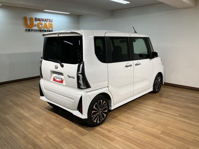 タントカスタムRS/走行0.7万km/9インチDA/バックカメラR7年式/走行0.7万km/9インチディスプレイオーディオ/バックカメラ/ETC/USB・HDMIアダプター/前席シートヒーター/両側パワースライドドア/LEDヘッドライト・フォグ/キーフリー(大阪府)の中古車