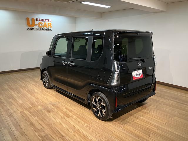 タントカスタムXリミテッド/R8年式/届出済未使用車/ナビ/ETC届出済未使用車/R8年式/走行17km/25年モデルナビ/バックカメラ/ステアリングスイッチ/ETC/クルーズコントロール/前席シートヒーター/両側パワースライドドア/LEDヘッドライト・フォグランプ(大阪府)の中古車
