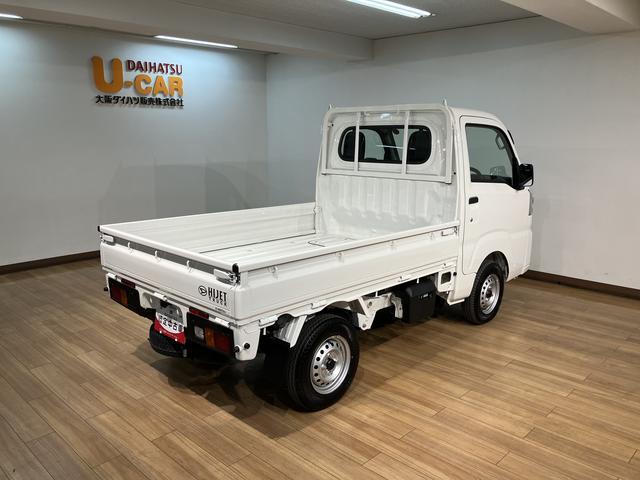 ハイゼットトラックスタンダードスマートアシストIIIt アイドリングストップ コーナーセンサー 1DNAM/FMラジオ 運転席/助手席エアバッグ エアコン パワステ(大阪府)の中古車