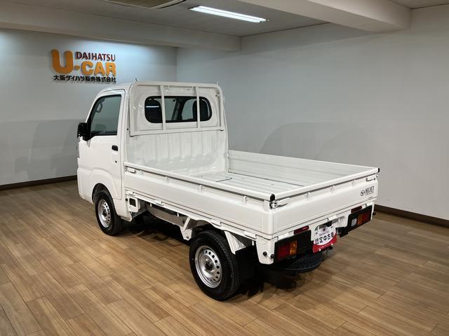 ハイゼットトラックスタンダードスマートアシストIIIt アイドリングストップ コーナーセンサー 1DNAM/FMラジオ 運転席/助手席エアバッグ エアコン パワステ(大阪府)の中古車