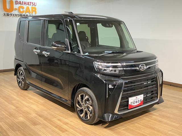 タントカスタムXリミテッド/届出済み未使用車/クルコン/ETC/R8年式/ダイハツ認定中古車/届出済み未使用車/衝突軽減ブレーキ/クルーズコントロール/ETC/電動スライドドア/電動Pブレーキ/スマートキー/オートエアコン/LEDヘッドライト・フォグ/(大阪府)の中古車